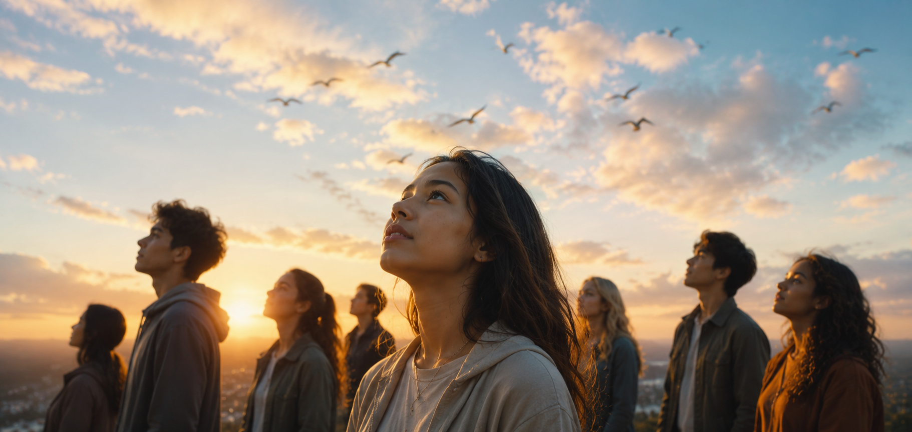 A luminous vision of the future young people will inherit